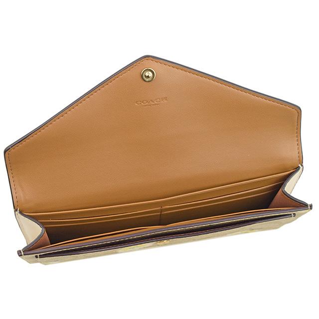 COACH（コーチ） 財布 長財布 二つ折り シグネチャー 花柄