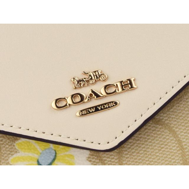 COACH（コーチ） 財布 長財布 二つ折り シグネチャー 花柄