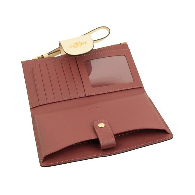 【新品未使用】COACH コーチ 二つ折り財布 シグネチャー柄 COACH（コーチ） 二つ折り財布 シグネチャー 花柄 アウトレット