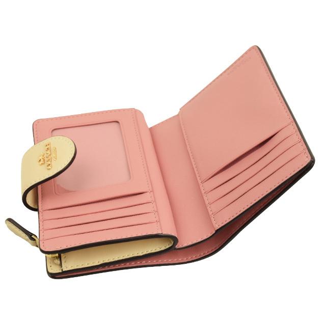 COACH（コーチ） 二つ折り財布 シグネチャー 花柄 アウトレット