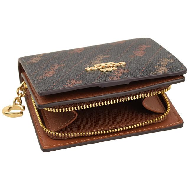 COACH コーチ 財布 折財布 二つ折り ホースキャリッジ