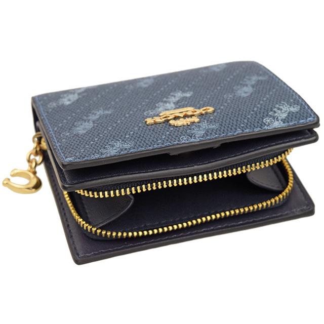 COACH コーチ 財布 折財布 二つ折り ホースキャリッジ
