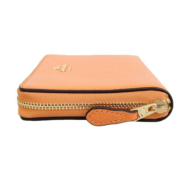 COACH コーチ 長財布 財布 オレンジ レディース c4124