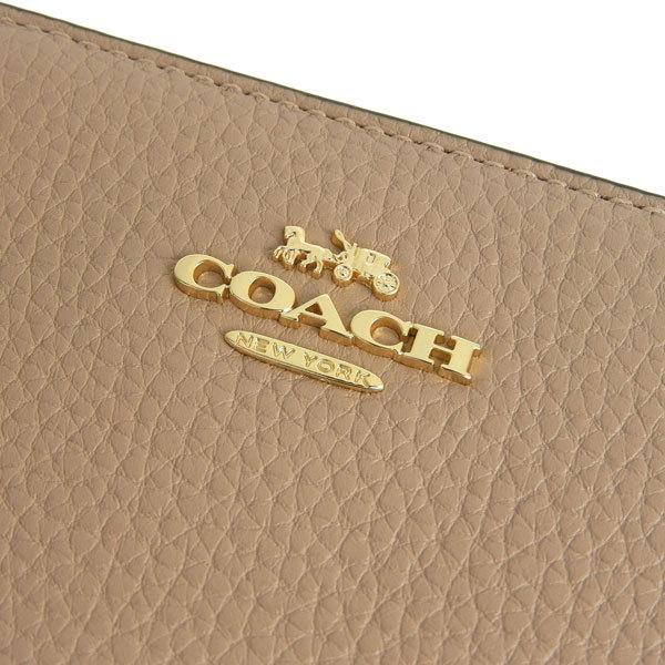 COACH（コーチ） COACH MEDIUM ID ZIP WALLET 長財布 財布 トープ 