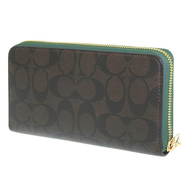 COACH（コーチ） 財布 レディース 長財布 アウトレット ブラウン