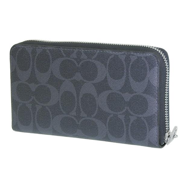 COACH コーチ 財布 レディース 長財布 アウトレット ネイビー