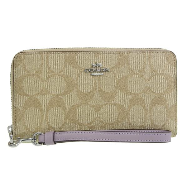 COACH（コーチ） 財布 レディース 長財布 アウトレット ラウンド