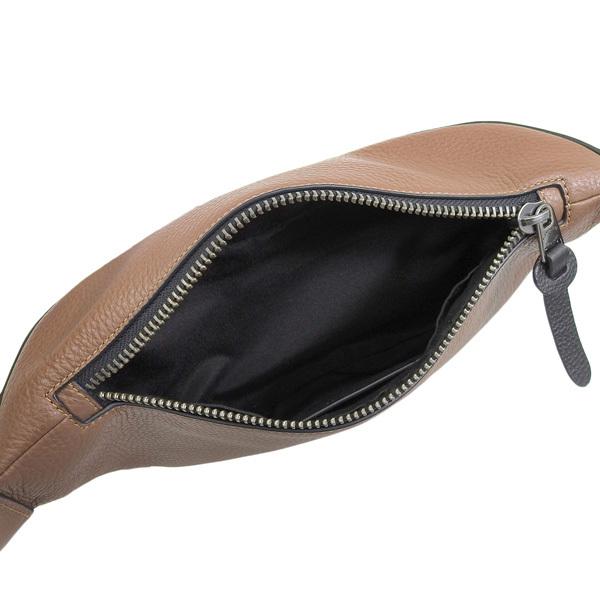 COACH（コーチ） ボディバッグ バッグ キャンバス レザー カーキ