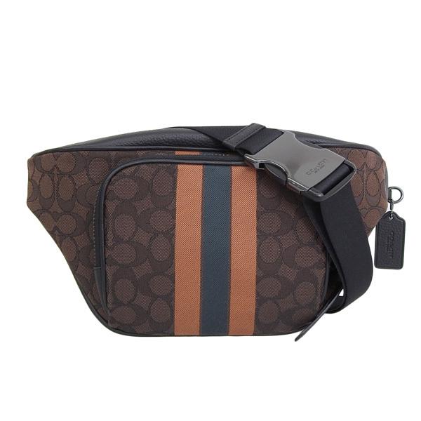 【美品】　COACH ウエストポーチ　ボディバッグ　トンプソン シグネチャー COACH コーチ バッグ ボディバッグ トンプソン シグネチャー