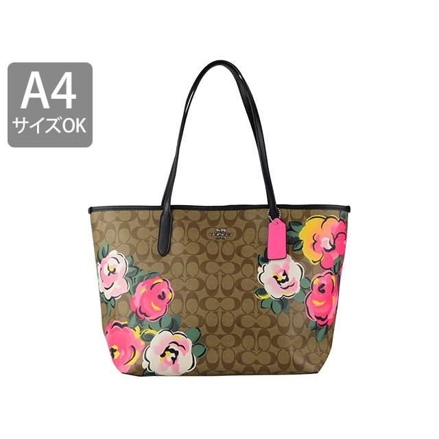 COACH（コーチ） バッグ トートバッグ シグネチャー 花柄 アウトレット