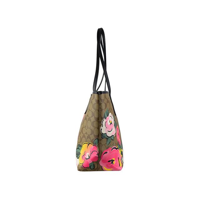 COACH（コーチ） バッグ トートバッグ シグネチャー 花柄 アウトレット