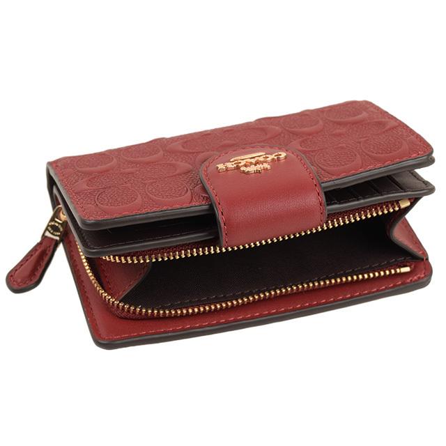 COACH コーチ 財布 折財布 二つ折り シグネチャー アウトレット