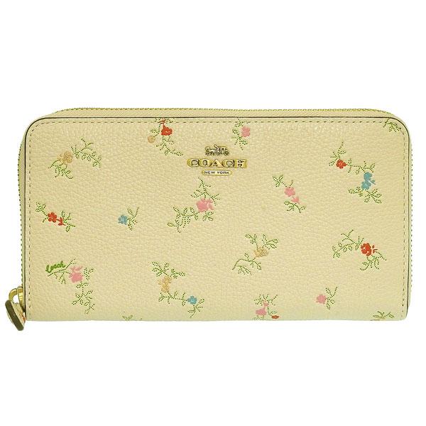 COACH（コーチ） 財布 レディース 長財布 アウトレット レザー