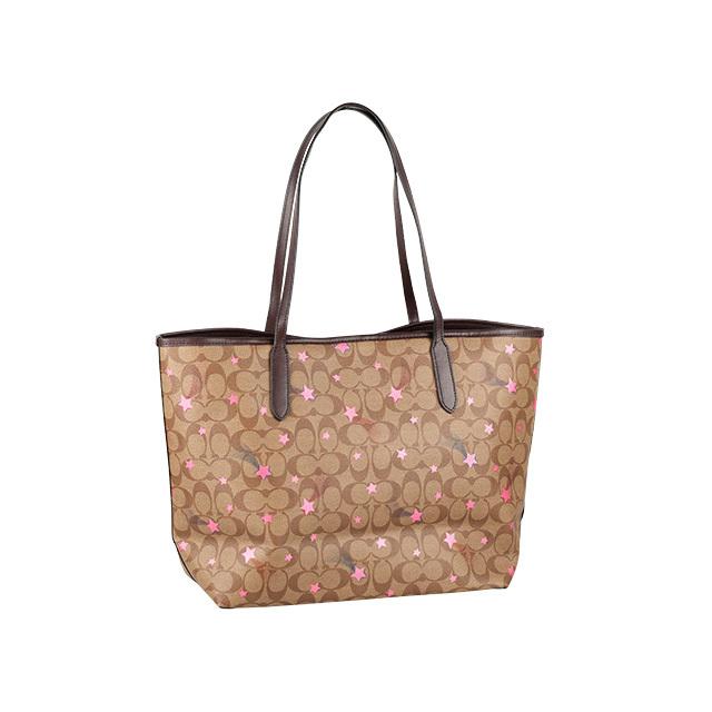 COACH（コーチ） バッグ トートバッグ シグネチャー 星柄 アウトレット