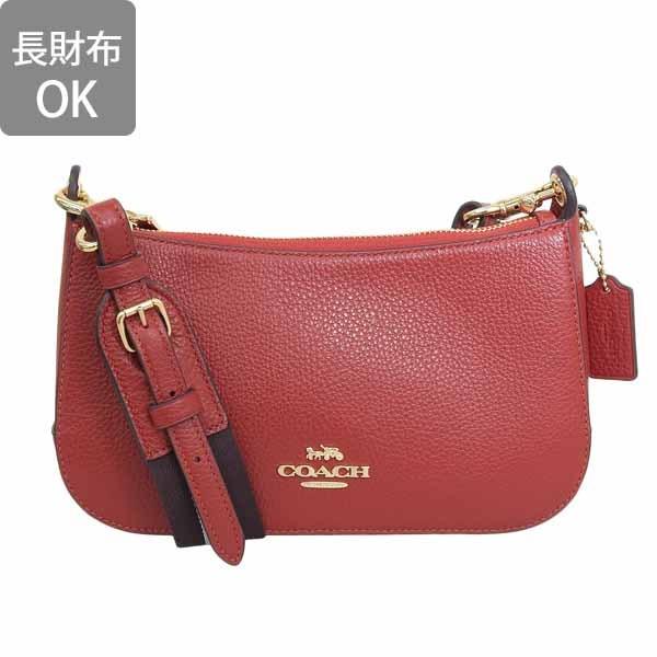 COACH コーチ バッグ ショルダーバッグ レッド レディース c7265
