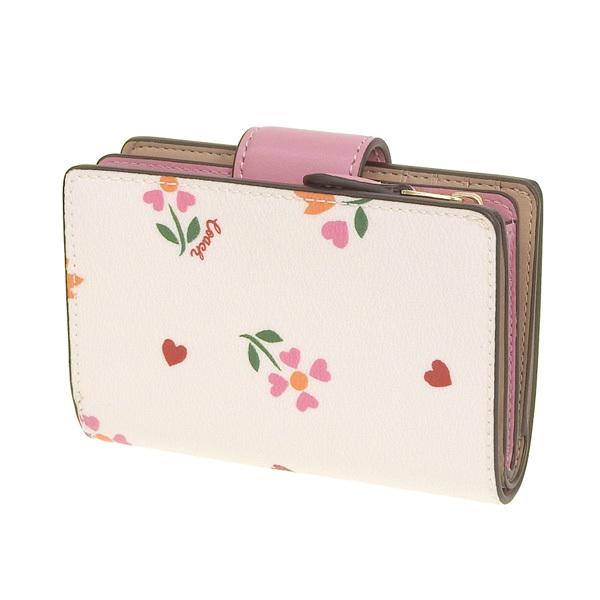 【新品未使用】COACH コーチ  ホワイト×マルチカラー 長財布 COACH（コーチ） 財布 財布 ホワイトマルチ レディース c7652