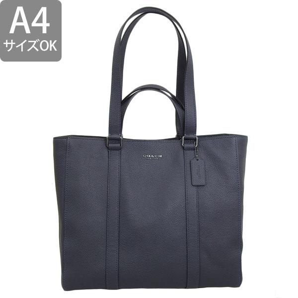 COACH（コーチ） バッグ トートバッグ 2WAY レザー ネイビー メンズ