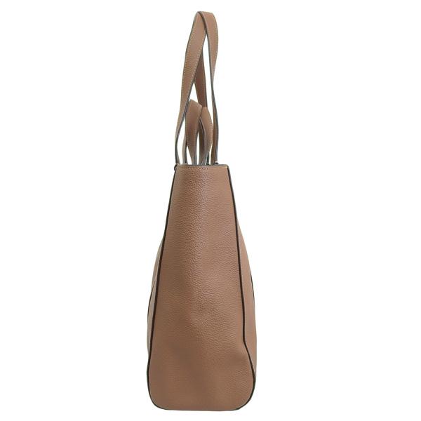 COACH ハドソン トートバッグ オールレザー A4可 ブラウン チャーム付き COACH（コーチ） トートバッグ メンズ アウトレット ハドソン ダブル