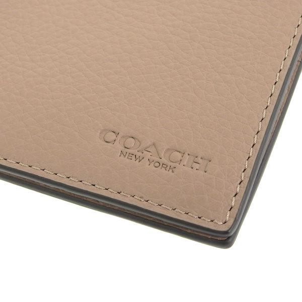 【美品】 COACH C8272 二つ折り財布　マネークリップ　ブラック レザー COACH - COACH コーチ/マネークリップ型2つ折り財布/C8272/L22