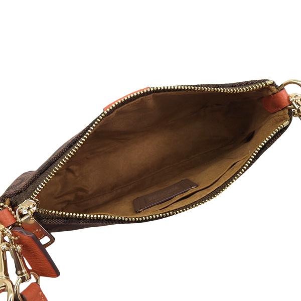 マリン　COACH ブラウンファー付きハンドバッグ　2way マリン様専用 COACH ブラウンファー付きハンドバッグ 2way