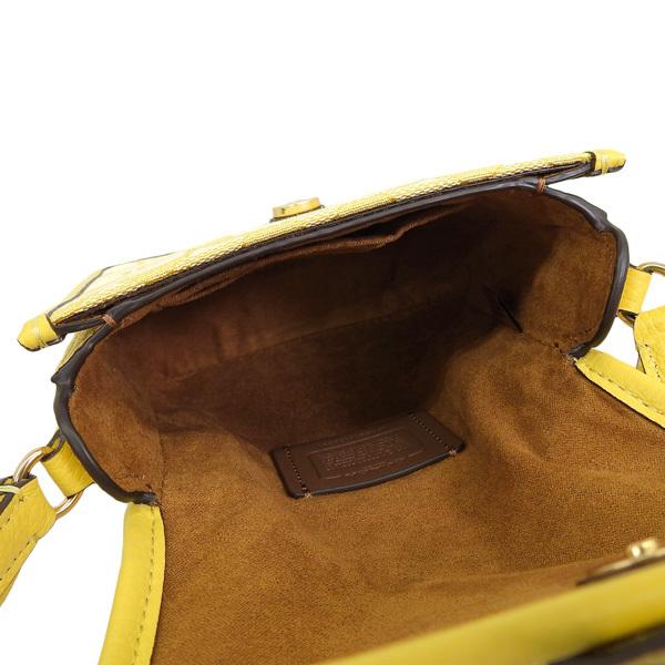 COACH（コーチ） バッグ ショルダーバッグ バッグ イエロー レディース