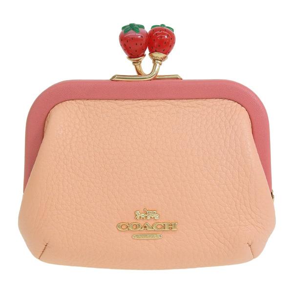 希少 Coach オールドコーチ ケース 小銭入れ グラブタンレザー COACH（コーチ） COACH MULTI COLORBLOCK LEATHER NORA KISSLOCK