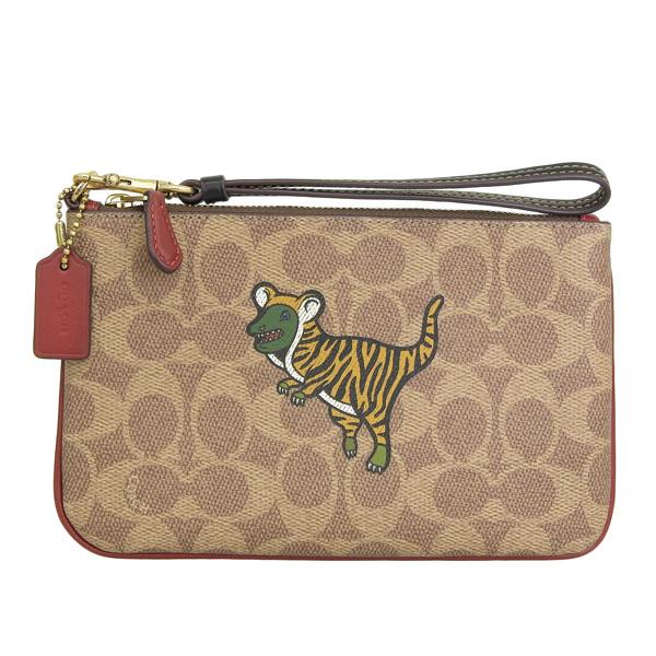 COACH（コーチ） ポーチ バッグ カーキマルチ レディース LUNAR NEW