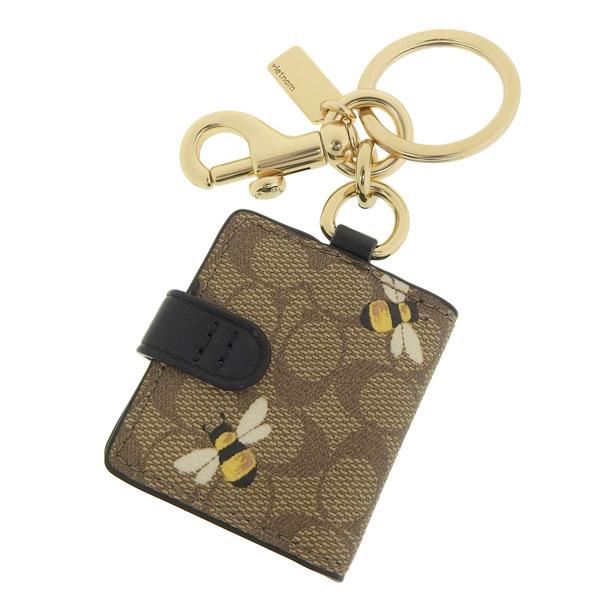 COACH（コーチ） キーチャーム キーホルダー 小物 カーキ レディース