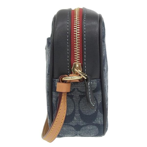 COACH（コーチ） COACH DENIM SIGNATURE CHAMBRAY MINI CAMERA BAG