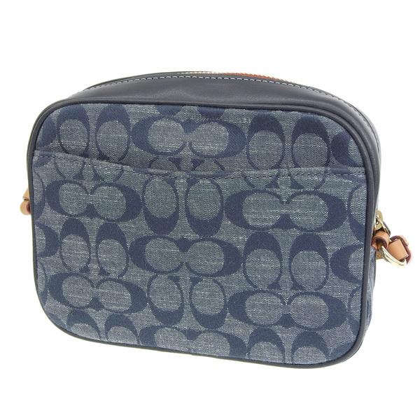 COACH（コーチ） COACH DENIM SIGNATURE CHAMBRAY MINI CAMERA BAG