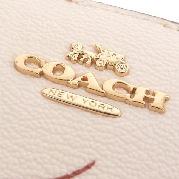 COACH（コーチ） 財布 折財布 二つ折り 財布 ホワイトマルチ