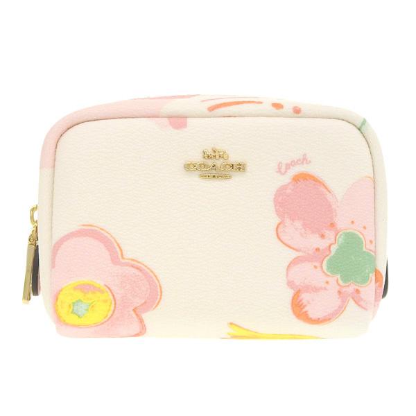 COACH（コーチ） COACH DREAMY FLORAL MINI BOXY COSMETIC CASE ポーチ