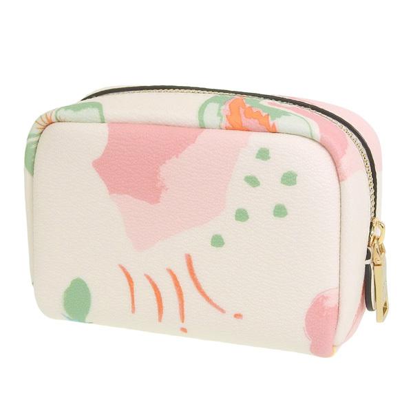 COACH（コーチ） COACH DREAMY FLORAL MINI BOXY COSMETIC CASE ポーチ