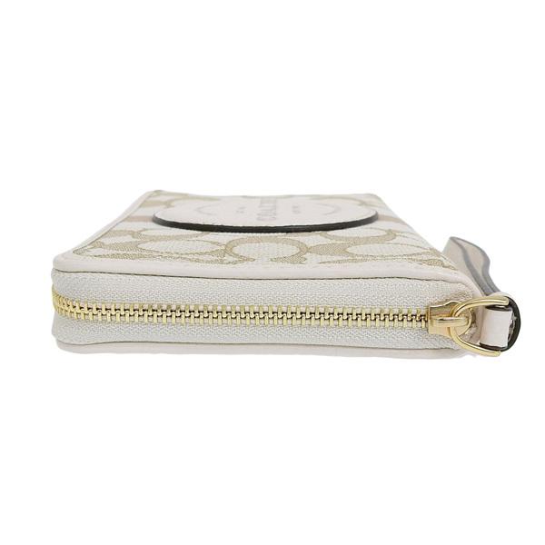 COACH（コーチ） 長財布 財布 ライトカーキ チョーク レディース c9073