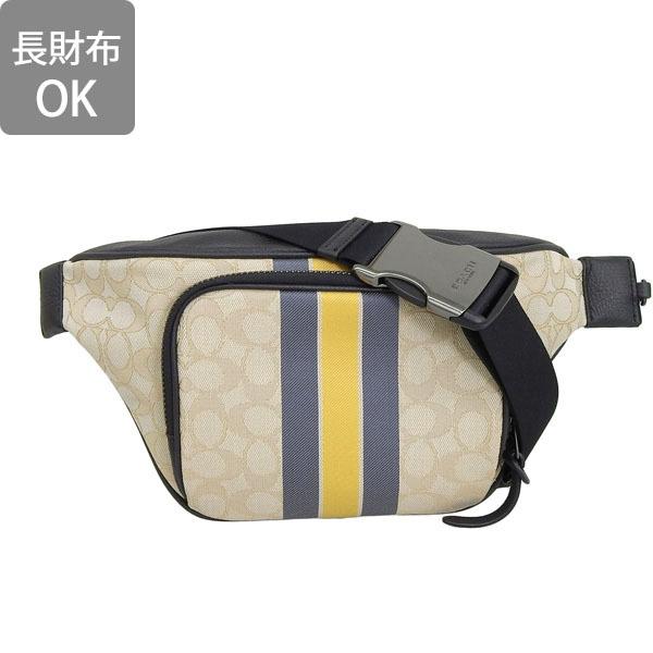 COACH（コーチ） ボディバッグ バッグ シグネチャー キャンバス ライト