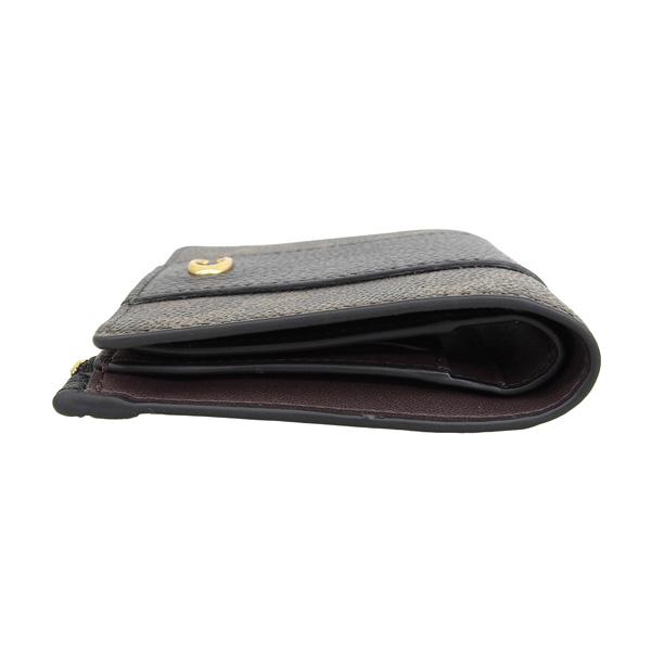 COACH（コーチ） 財布 レディース 二つ折り財布 アウトレット ブラック