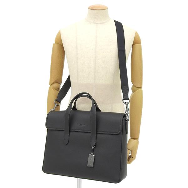 COACH コーチ ビジネスバッグ 2way トートバッグ ショルダー 本革 黒 COACH（コーチ） バッグ メンズ アウトレット 2WAY ビジネスバッグ