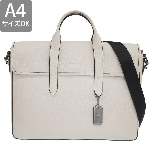 COACH グレー 2Wayビジネスバッグ 保存袋付き COACH（コーチ） バッグ メンズ ビジネスバッグ トートバッグ