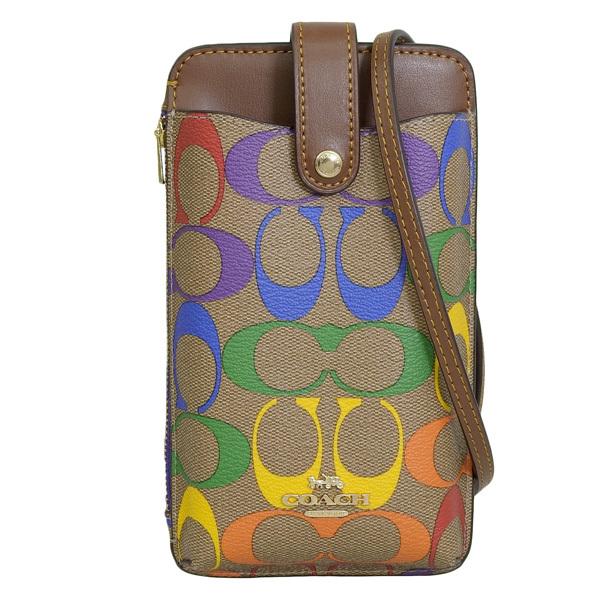 COACH コーチ スマホバッグ バッグ ショルダーバッグ ブラウン
