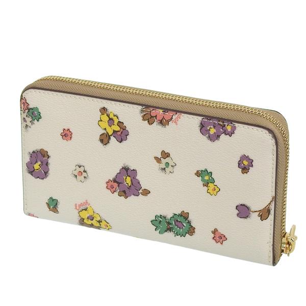 COACH（コーチ） 財布 レディース 長財布 アウトレット ラウンド