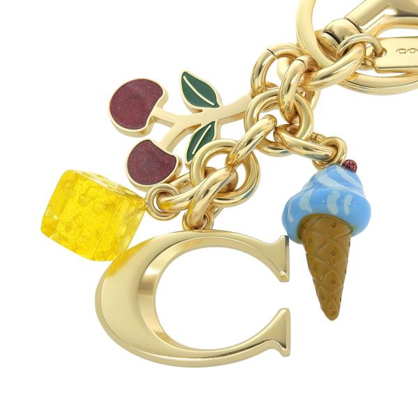 COACHコーチバッグチャームキーホルダーアイスクリーム