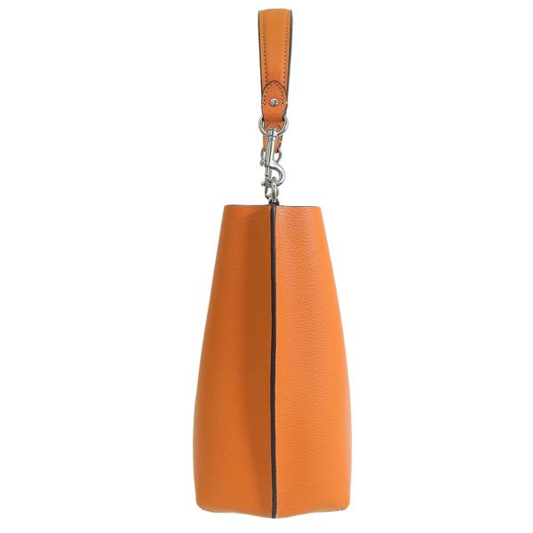 【極美品】coach ハンド ショルダーバッグ　2way モリー　オレンジ 極美品】coach ハンド ショルダーバッグ 2way モリー オレンジ