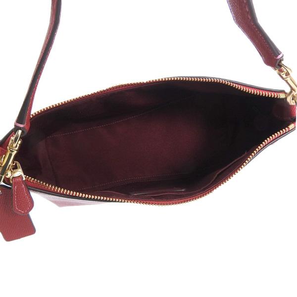 COACH ハンドバッグ ショルダーバッグ ワインレッド COACH トートバッグ レザー 肩掛け コーチ 赤 ボルドー 即日発送 大