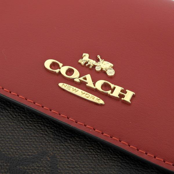 COACH（コーチ） 財布 レディース 三つ折り 折財布 アウトレット