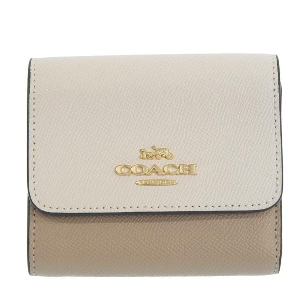COACH（コーチ） 財布 レディース 三つ折り財布 アウトレット レザー