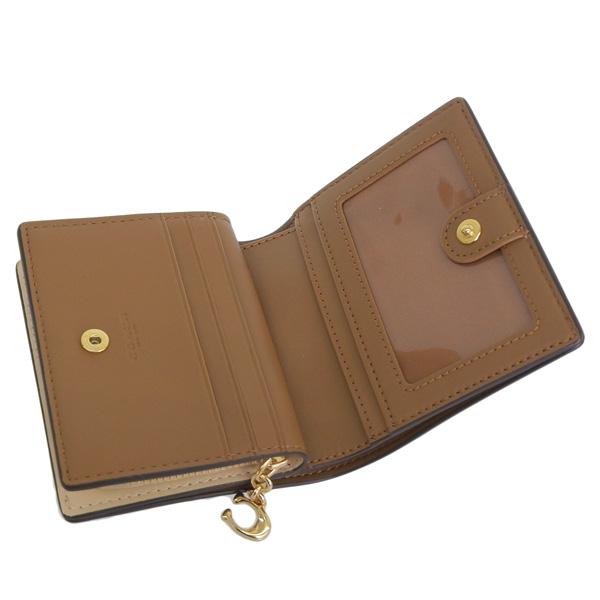 COACH（コーチ） 財布 レディース 二つ折り財布 アウトレット チョーク