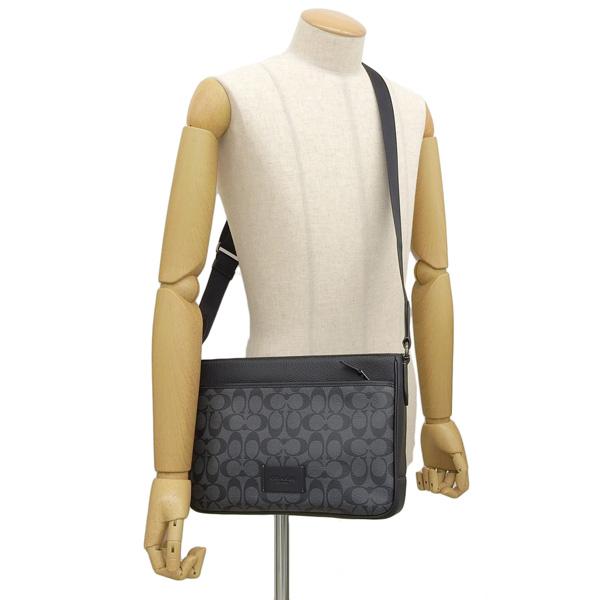 COACH（コーチ） ショルダーバッグ メンズ アウトレット ブラック