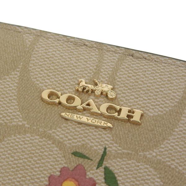 COACH（コーチ） 財布 レディース 二つ折り財布 アウトレット ベージュ