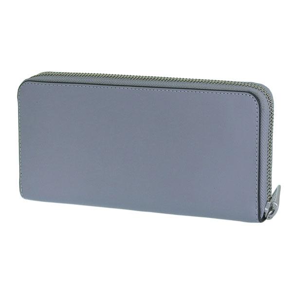 COACH（コーチ） 財布 レディース 長財布 レザー グレー スリム