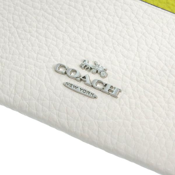 コーチ　Coach パスポートケース ホワイト COACH（コーチ） カードケース 定期入れ パスケース コインケース 小銭